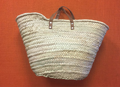 Capazos de mimbre y bolsos de playa